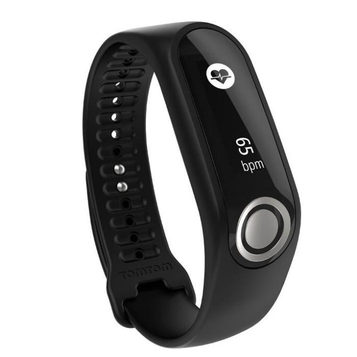 Tomtom Bracelet D'activite Touch Cardio Body Composition - Bracelet Fin - Noir