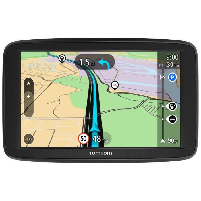Tomtom Via 62 (6 Pouces) Gps Europe 48 Cartographie Et Trafic A Vie