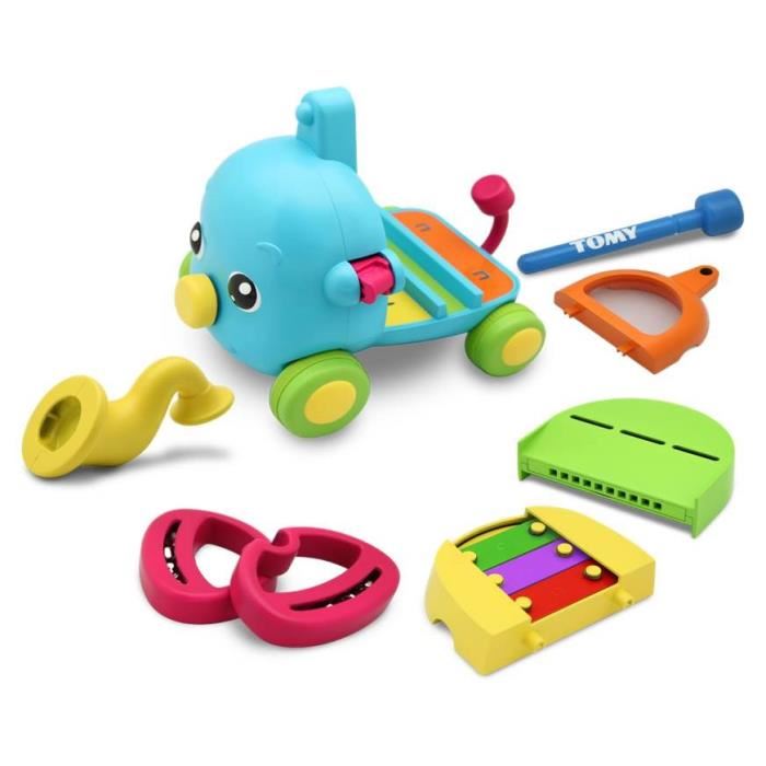 TOMY Elephant Orchestre 7 en 1