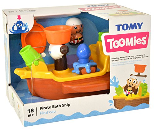 Jouet De Bain Tomy Toomies - Bain Pirat'eau - Pour Enfants De 18 Mois Et Plus