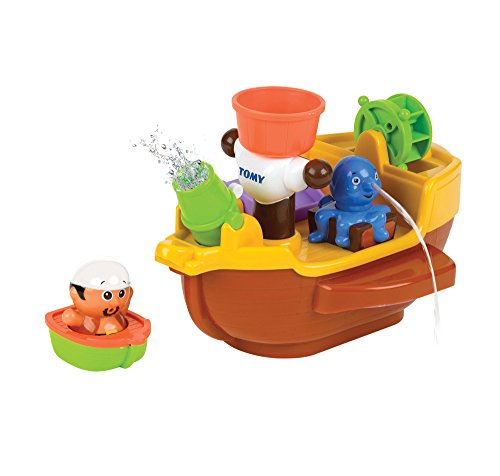 Jouet De Bain Tomy Toomies Bain Pirateau Pour Enfants De 18 Mois Et Plus