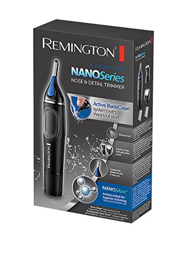 Remington Ne3870 Tondeuse Visage Antibacterienne Hypoallergenique Nano Serie Pour Nez Et Oreilles