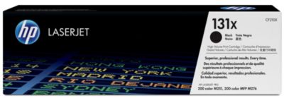 HP D'origine HP LaserJet Pro 200 color M 276 nw toner (131X / CF 210 X) noir, 2 400 pages, 2,95 centimes par page