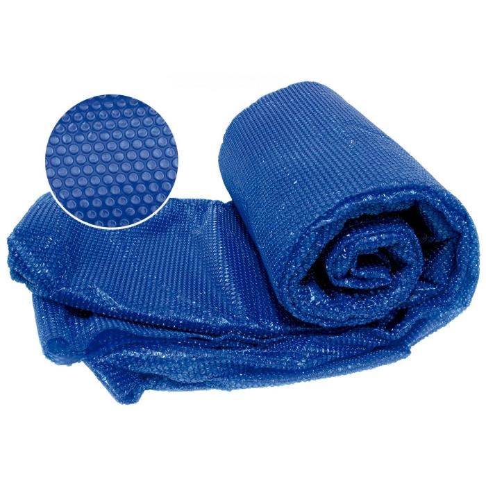 Bache Isotherme Pour Piscine Hors Sol - Toi - 550 X 366 Cm - 180 µm - Anti-uv - Reduit Entretien 50%