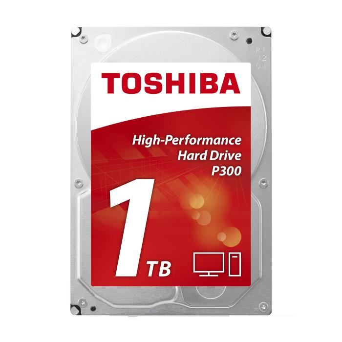 Toshiba Disque Dur Interne P300 1to 7 200 Trmin 35 Boite Retail Hdwd110ezsta