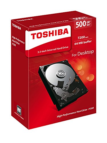 Toshiba P300 500 Go Disques Internes (8,...