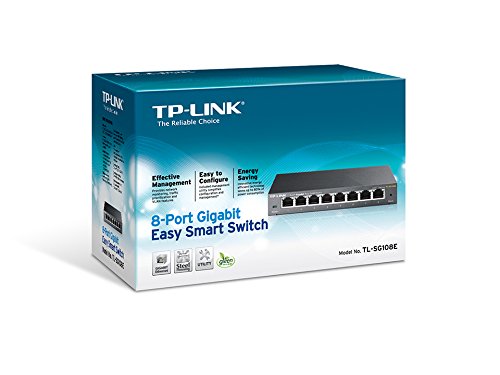 Tp-link Tl-sg108e Switch Ethernet 8 Port...
