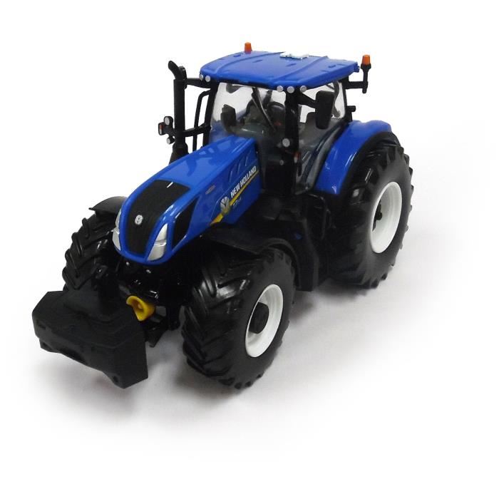 Tracteur New Holland T7.315 - Tomy - Modele 1/32 - Replique Fidele - Compatible Britains