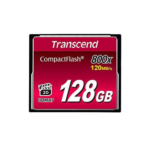 Carte Memoire Flash Transcend Ts128gcf800 Mlc 128 Go Compactflash Cf 800x