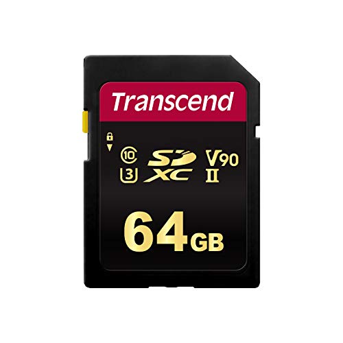 Transcend Premium 700s Carte Sdxc 64 Gb Class 10, Uhs-ii, Uhs-class 3, V90 Video Speed Class