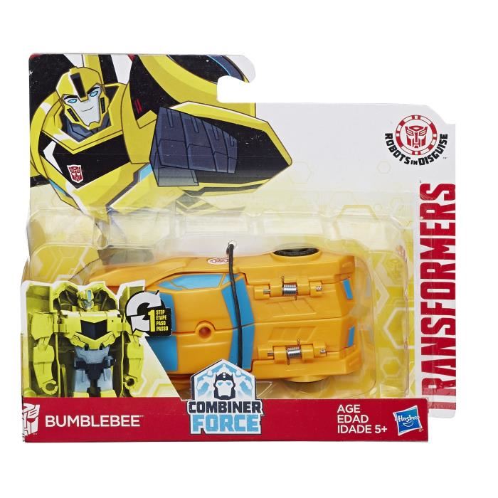 Figurine Transformers Robots In Disguise - Bumbleblee - Combiner Force - Transformation En 1 Etape