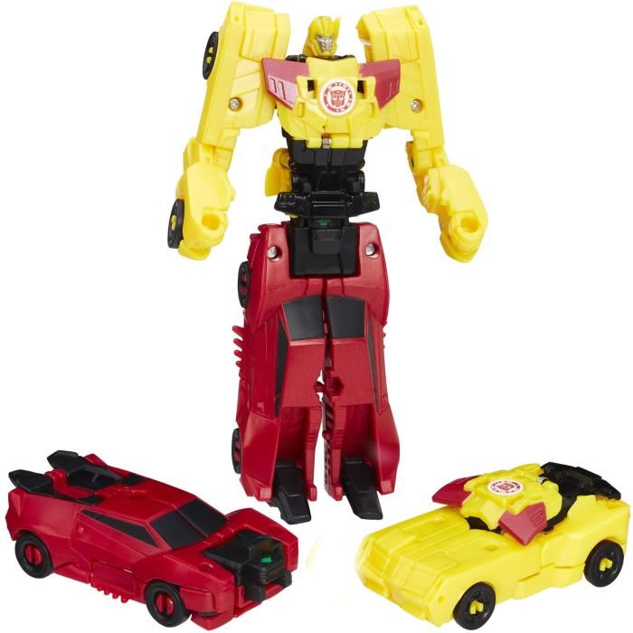 Transformers Robots In Disguise Bumbleblee Et Sideswipe Combiner Force Figurine 75cm
