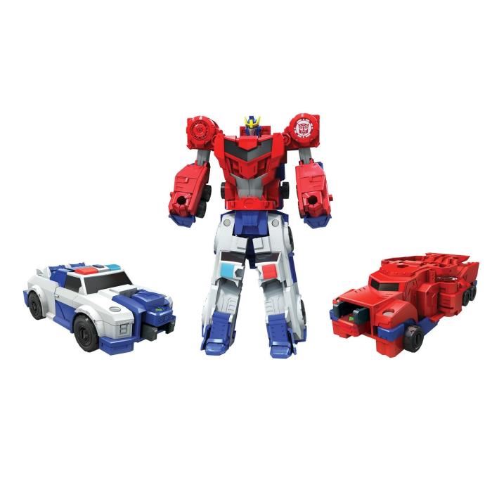 Transformers Robots In Disguise Optimus Prime Et Strongarm Combiner Force Figurine 75cm