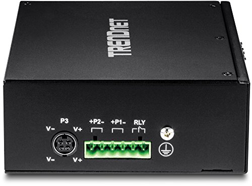 Trendnet Ti G102 Commutateur Non Gere 8 X 101001000 2 X Sfp Gigabit Combine Montage Sur Rail Din Fixation Murale Tension Cc Conformite Taa