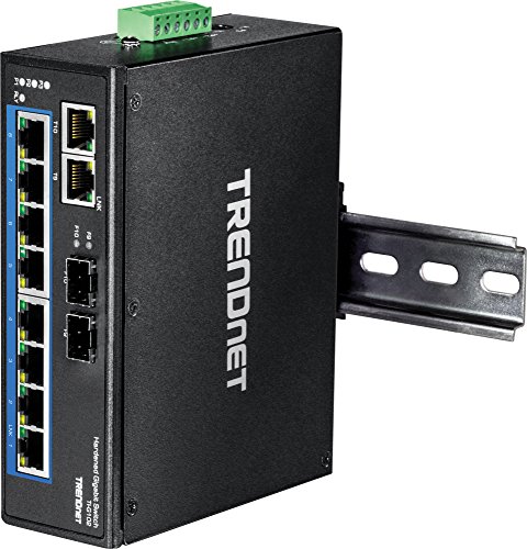 Trendnet Commutateur Ethernet Ti G102 10 Ports 2 Couches Supportees Modulaire Paire Torsadee Et Fibre Optique