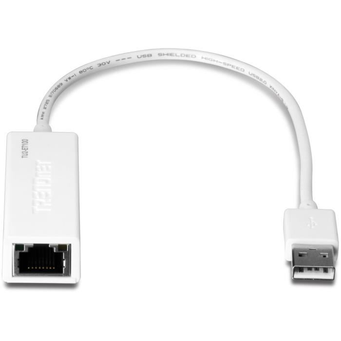 Trendnet Adaptatr Usb 2.0 Vers Ethernet