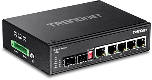 Trendnet Ti G62 Commutateur Non Gere 5 X 100100010000 1 X Sfp Gigabit Partage 1 X Sfp Montage Sur Rail Din Fixation Murale Tension Cc Conformite Taa