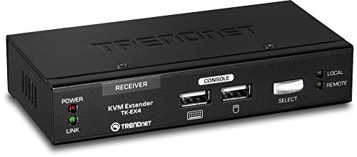Trendnet Tk Ex4 Console Kvmunite Dextension Filaire 2 Ordinateurs 1 Utilisateur Local 1 Utilisateur Distant
