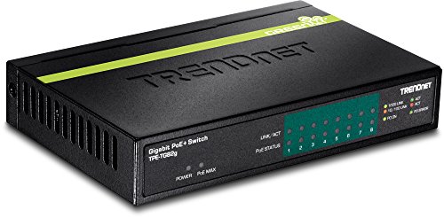 Trendnet Tpe Tg82g - Commutateur - 8 X 10/100/1000 (poe+) - De Bureau - Poe+ (61 W)