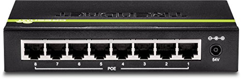 Trendnet Tpe Tg82g - Commutateur - 8 X 10/100/1000 (poe+) - De Bureau - Poe+ (61 W)