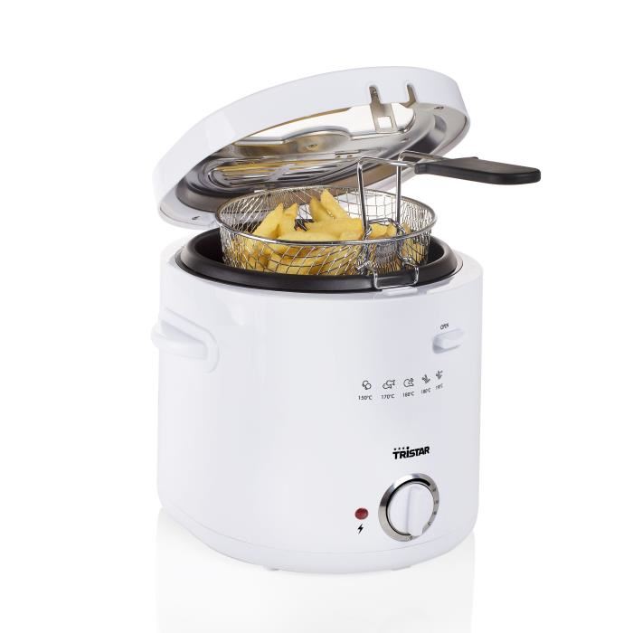Friteuse Tristar Fr 6941 Contenance 15 L Paroi Cool Touch Blanc
