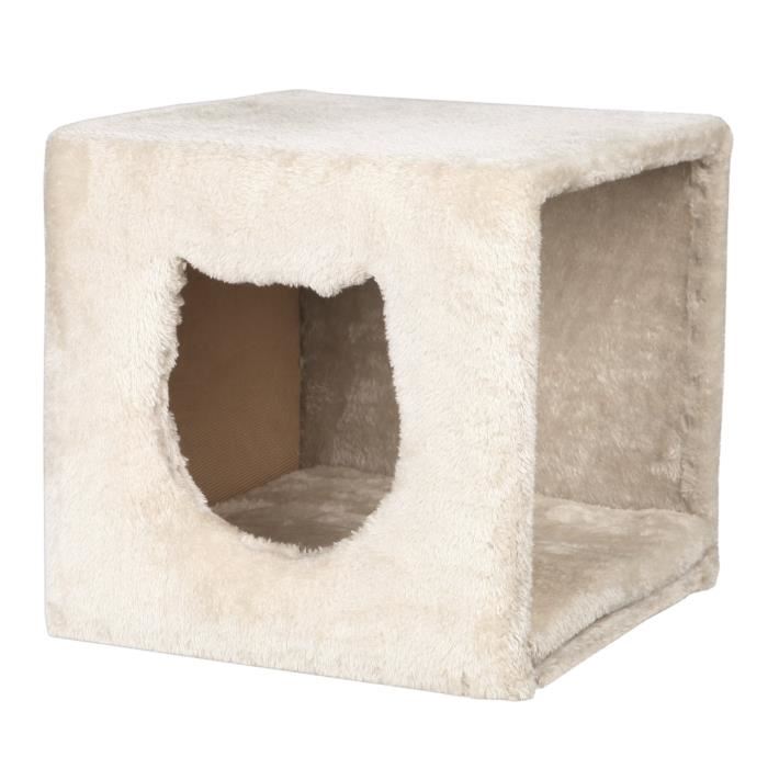 Trixie Grotte Pour Chat Pour Etagere De Rangement Forme De Cube 33x33x37cm 
