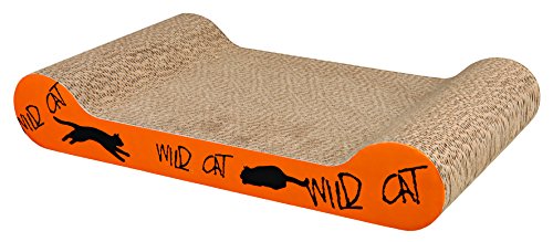 Plaque griffoir wild cat - 41 x 7 x 24 cm, orange - TRIXIE