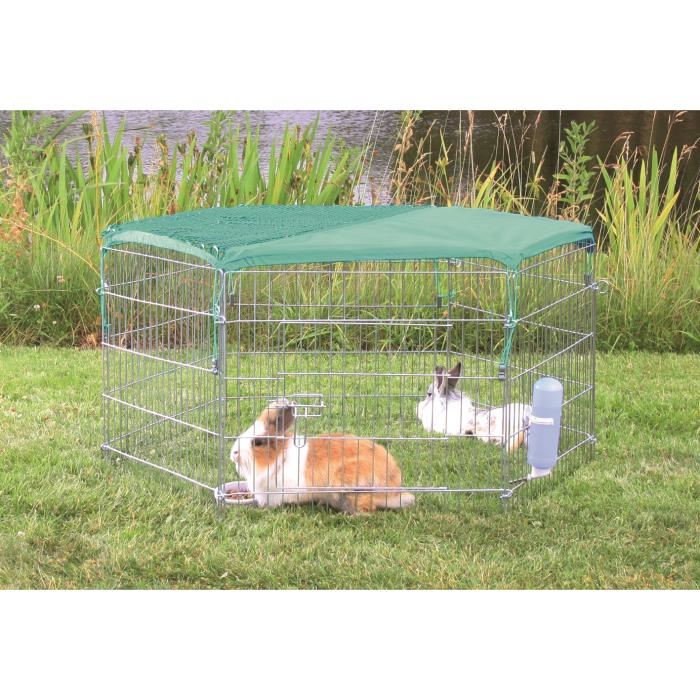 Filet Protection Solaire Trixie 110x110m Plastique Pour Lapin