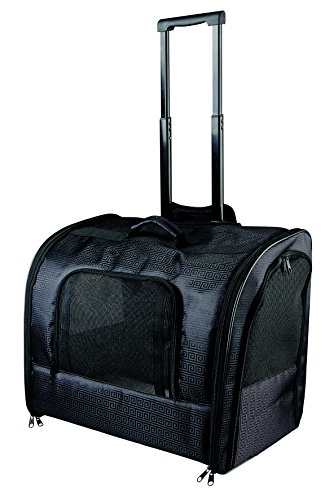 Sac a Roulettes Elegance pour Chien - Trixie - Noir