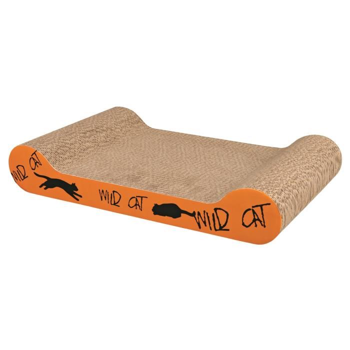 Trixie Plaque Griffoir Wild Cat Orange Pour Chat