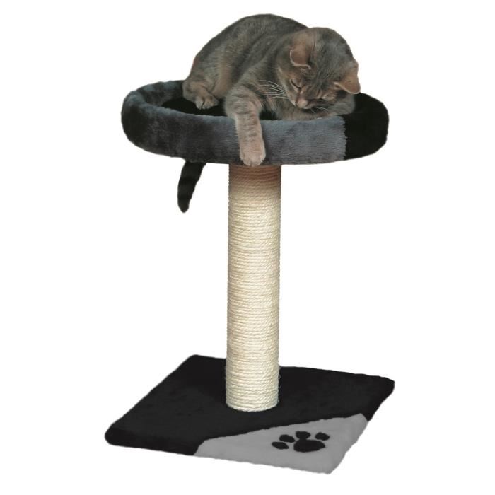 Arbre A Chat Trixie Tarifa Junior 52 Cm Gris Et Noir