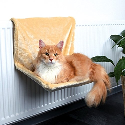 TRIXIE Hamac radiateur, peluche pour chat