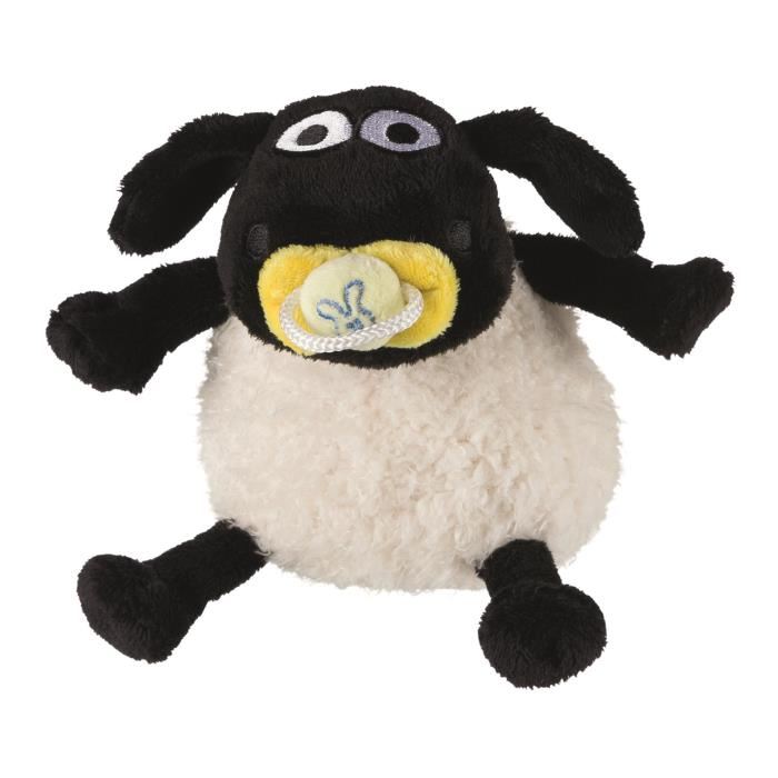 TRIXIE Timmy peluche Shaun le Mouton 15cm Noir et blanc Pour chien