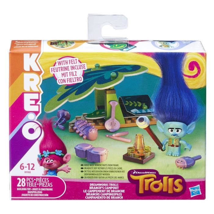 Trolls Mini Set Campement De Branche