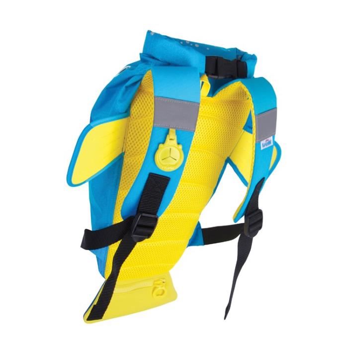 Trunki Sac De Natation Paddlepak Medium Poisson Tang Bleu