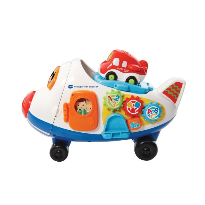 Avion Cargo 2 En 1 Tut Tut Bolides De Vtech Pour Enfants Des 12 Mois