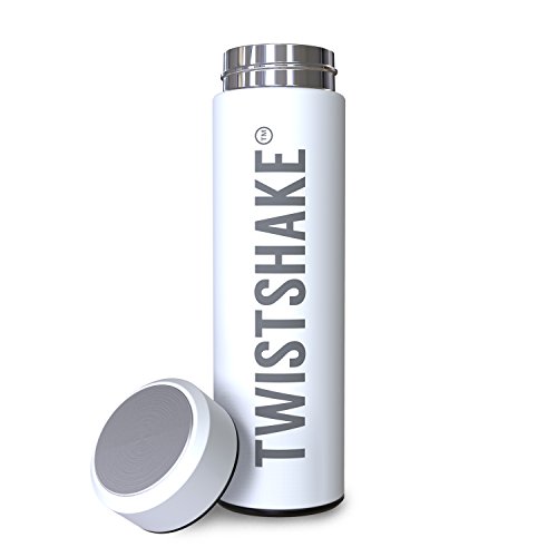 Twistshake Bouteille Thermos Blanc 420 M...