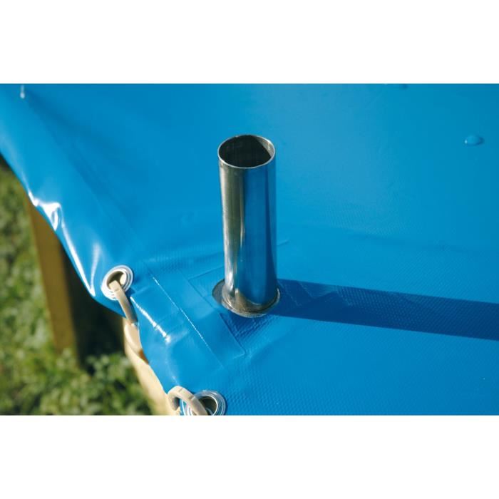 Bache D'hivernage Pour Piscine Bois Ubbink Octogonale Allongee - Lagon 8,20 X 4,70m Octogonale Allongee