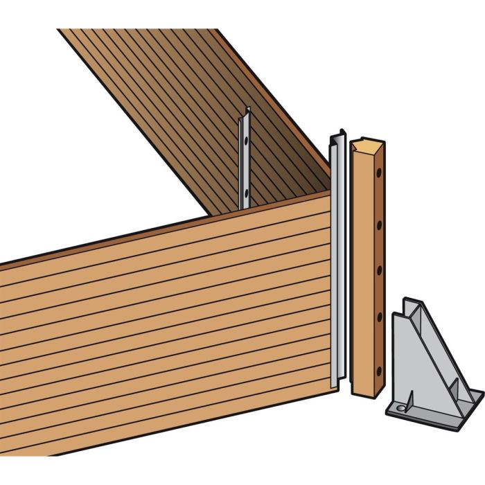 Piscine En Bois Linea 350 X 1550 X 155 Cm - Liner Bleu
