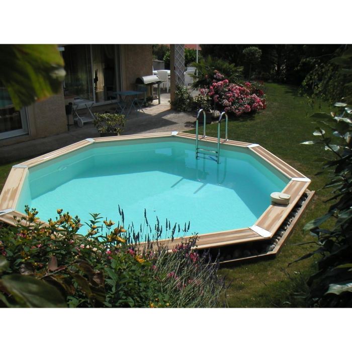 Piscine Ronde Ocea 580x130 liner beige