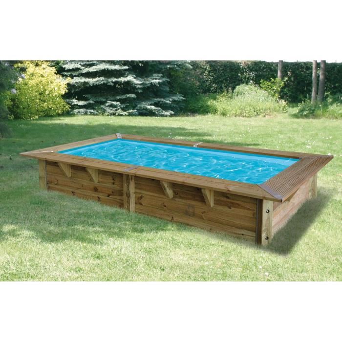 Piscine Azura 350 X 200 X 71 Cm Filtre A Cartouche