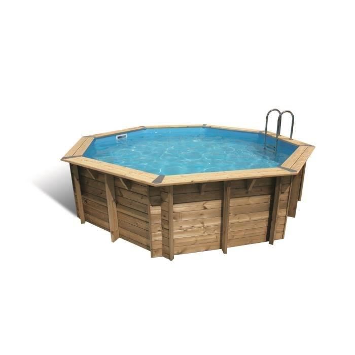 Piscine Ronde Ocea 430x120 liner bleu