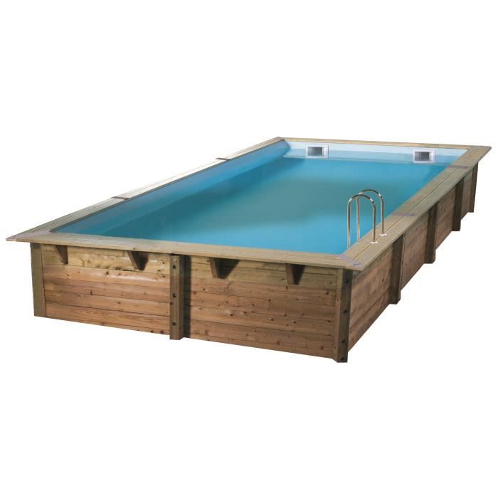 Ubbink Pis Piscine Sunwater - Liner Beige - Rectangulaire - L555xh140xp300cm