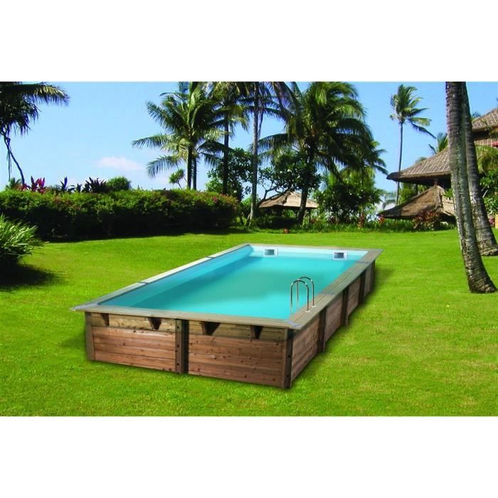 Ubbink Pis Piscine Sunwater - Liner Beige - Rectangulaire - L555xh140xp300cm