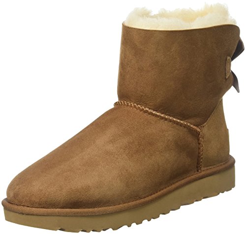 Ugg Mini Bailey Bow, De Mouton Pluie Bot...