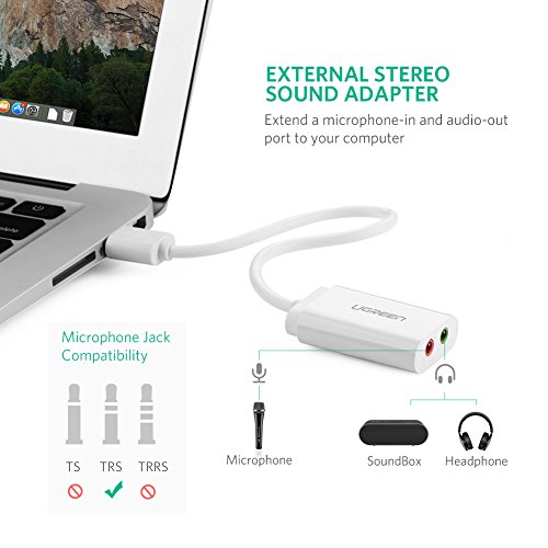 Ugreen Usb-a To 3.5mm External Stereo So...