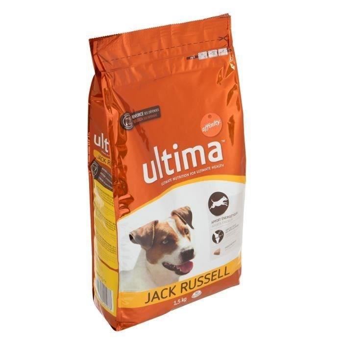 Croquettes Jack Russell au Poulet pour Chien - Ultima - 1,5Kg