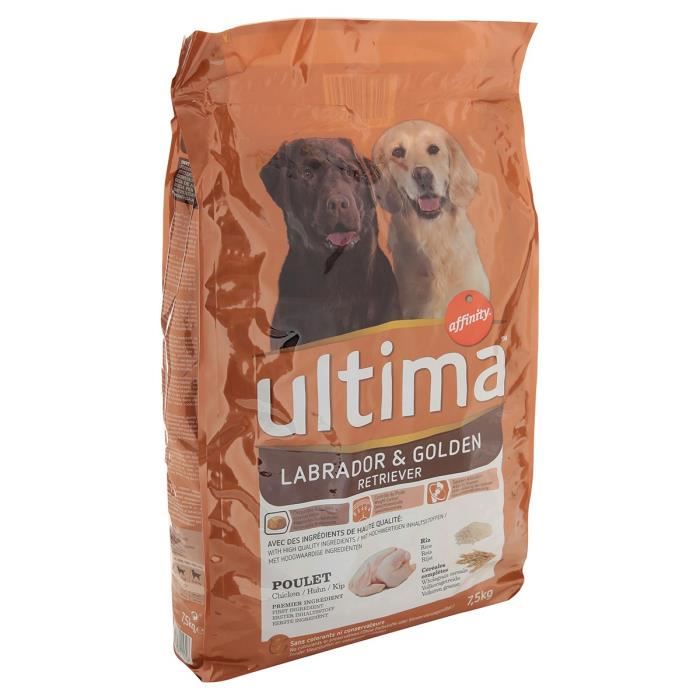 ULTIMA Croquettes Pour LABRADOR GOLDEN 75KG