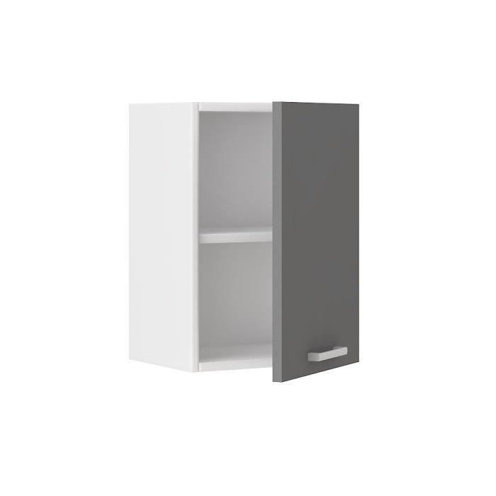 ULTRA Meuble haut de cuisine L 40 cm - Gris fonce
