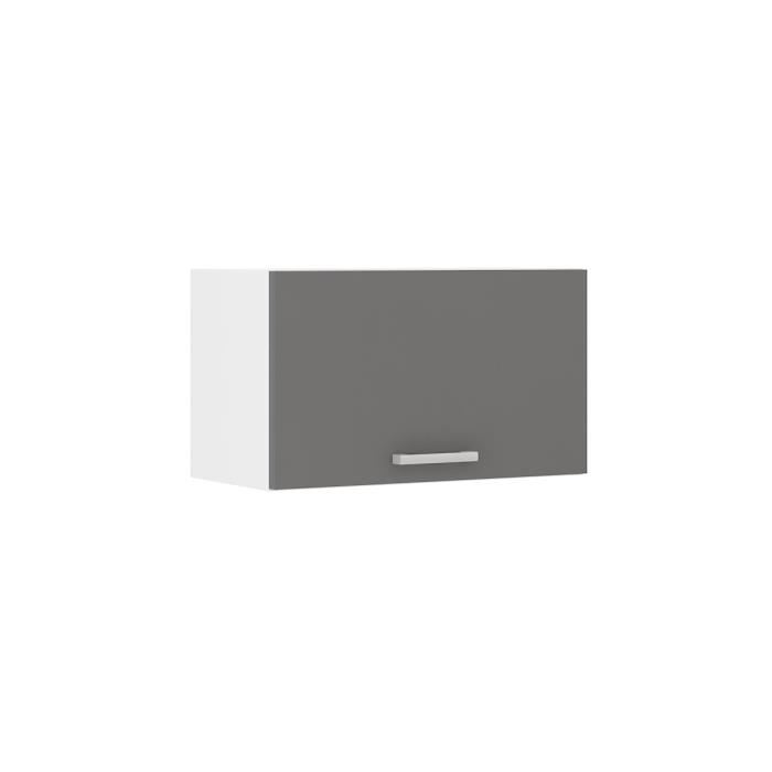Ultra Meuble Hotte De Cuisine L 60 Cm Gris